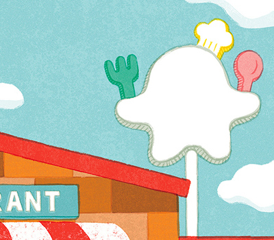 レストランへようこそ！